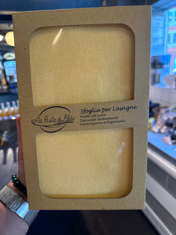 Lasagneplattor, La pasta di aldo