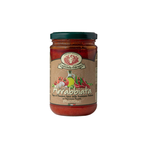Pastasås Arrabiata, rustichella, stark pastasås, tomatsås med chili, tomatsås