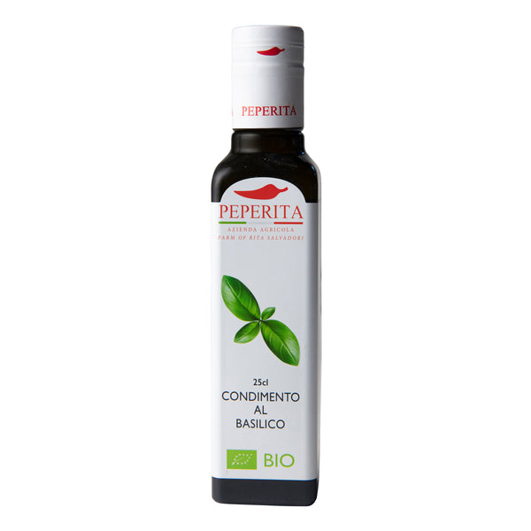 EVO Basilika Condimento, EKO 250 ml, olivolja med basilika, ekologisk olivolja